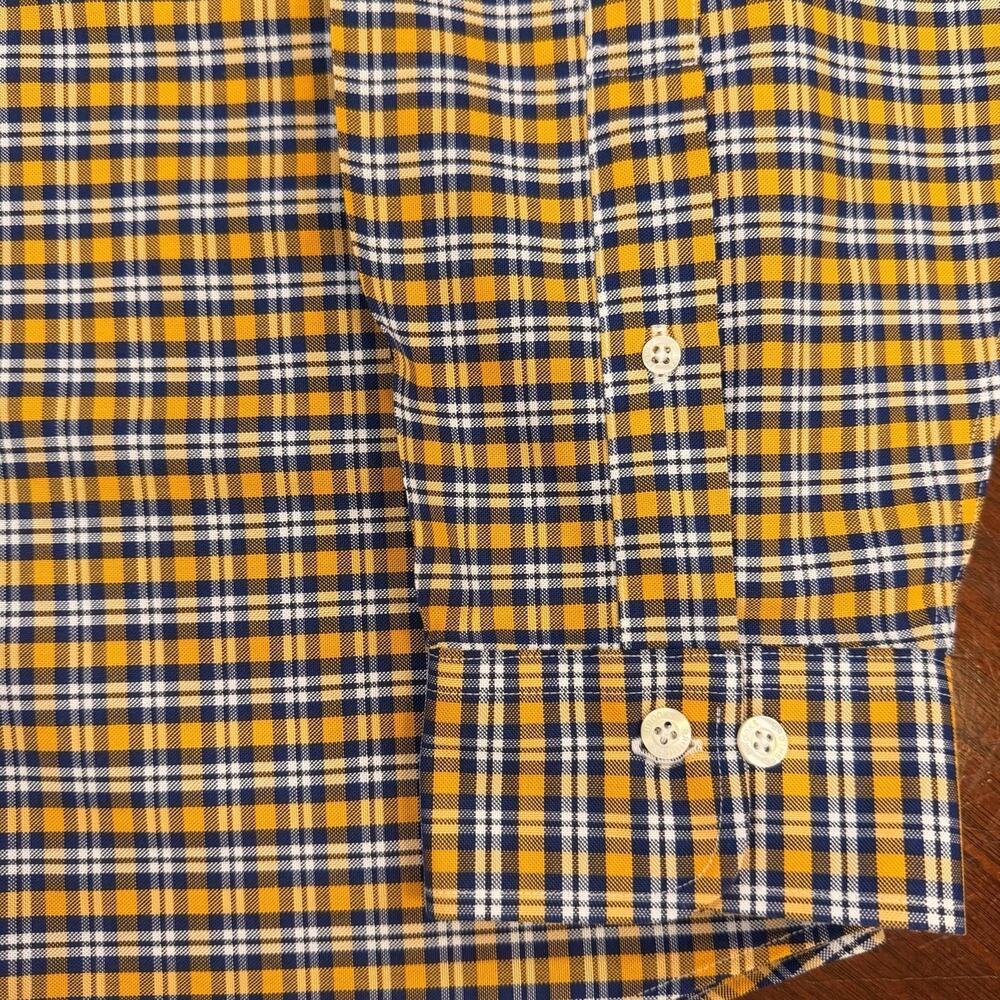 Brooks Brothers Men Sz XL The Original Polo Shirt Plaid Supima Stretch no iron - Picture 10 of 16